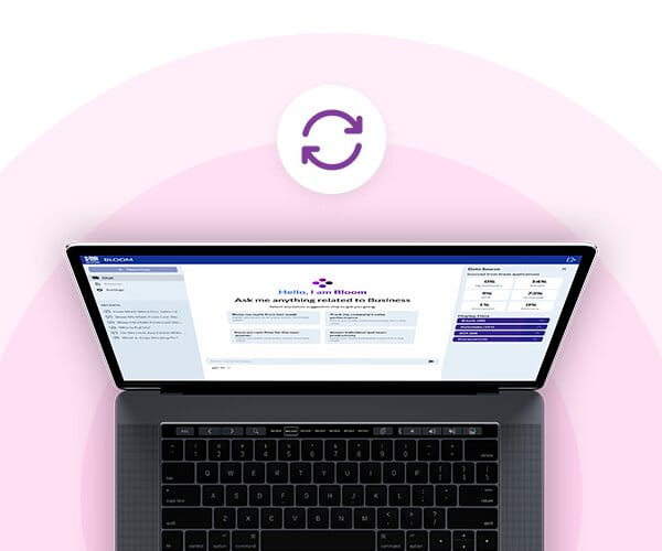 computer running bloom updates